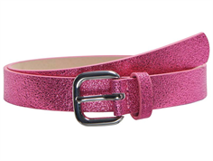 Kids ONLY fuchsia purple/silver metal buckle bælte